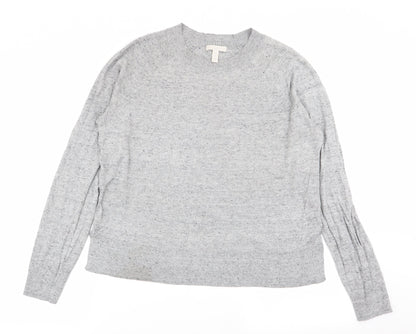 Womens UK Size L H&M Grey Pullover Jumper