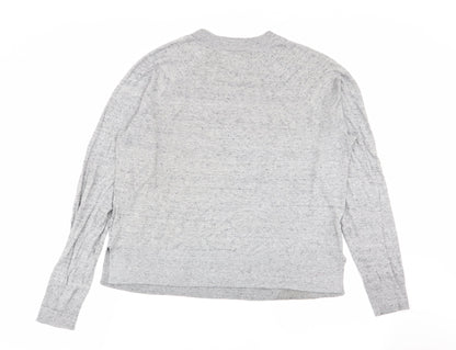 Womens UK Size L H&M Grey Pullover Jumper