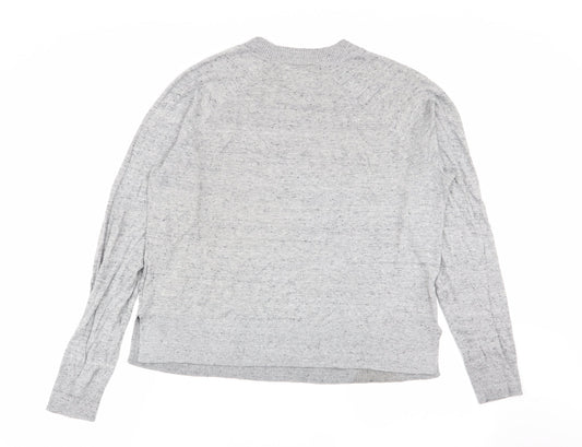 Womens UK Size L H&M Grey Pullover Jumper