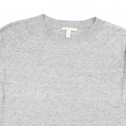 Womens UK Size L H&M Grey Pullover Jumper