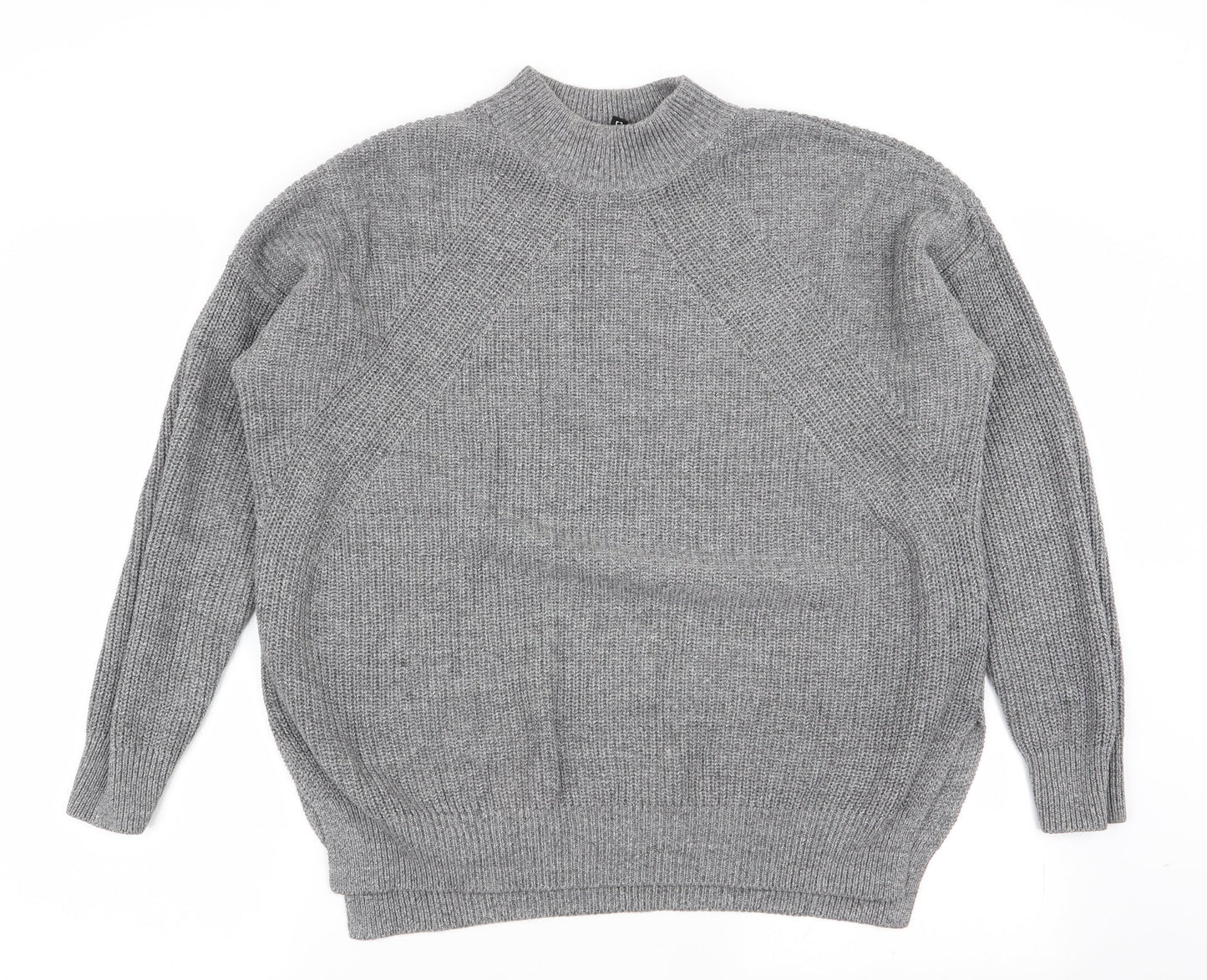 Womens UK Size M Divided by H&M Grey Pullover Jumper