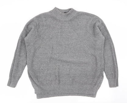 Womens UK Size M Divided by H&M Grey Pullover Jumper