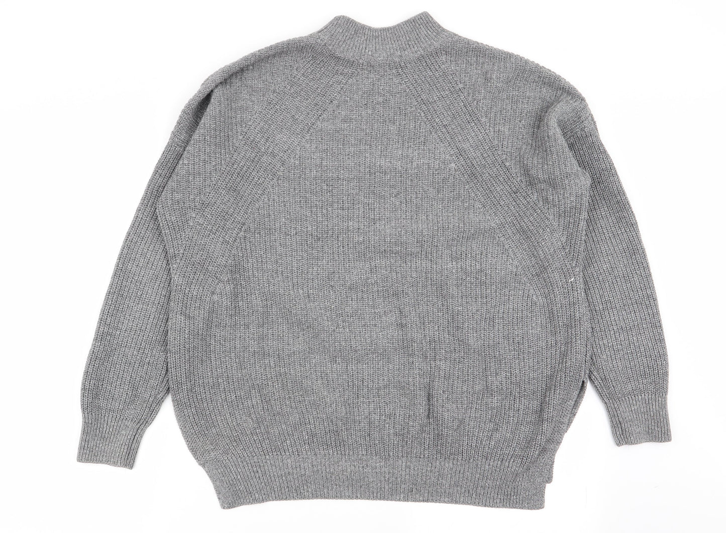 Womens UK Size M Divided by H&M Grey Pullover Jumper