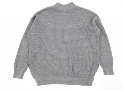Womens UK Size M Divided by H&M Grey Pullover Jumper