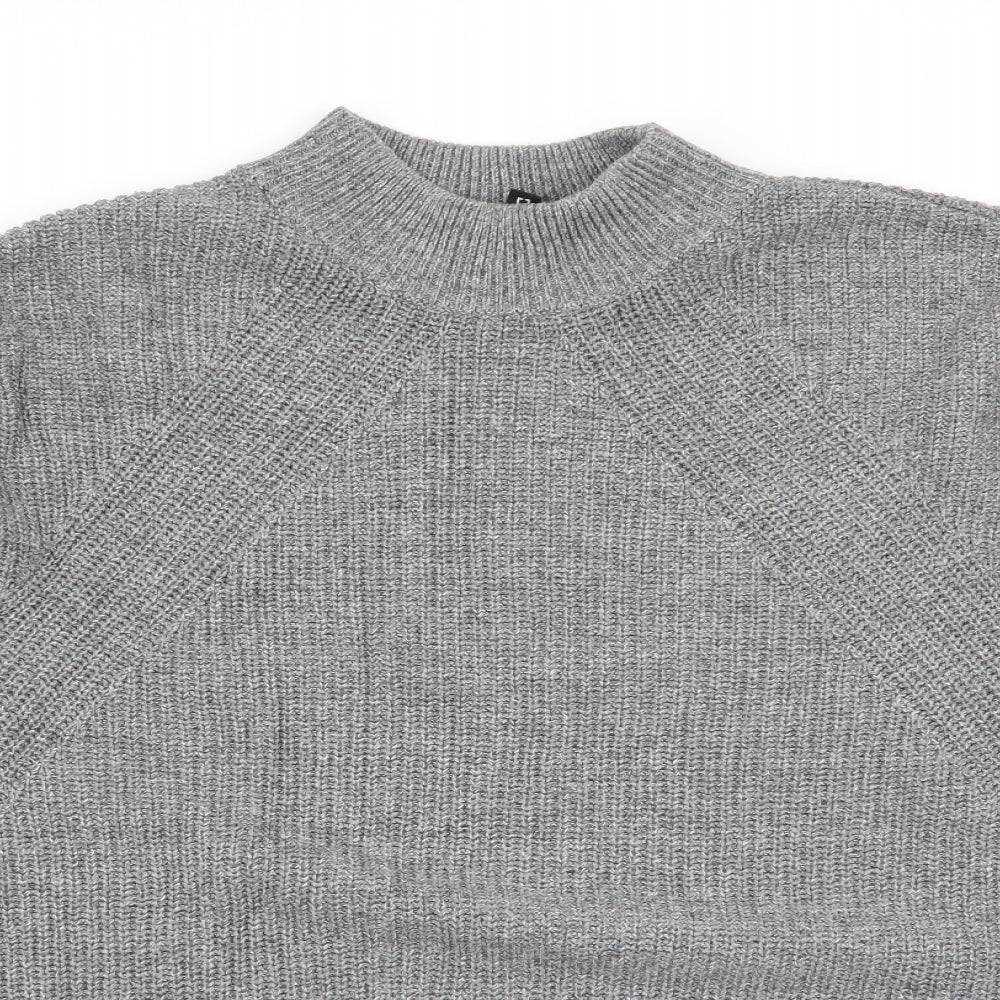 Womens UK Size M Divided by H&M Grey Pullover Jumper