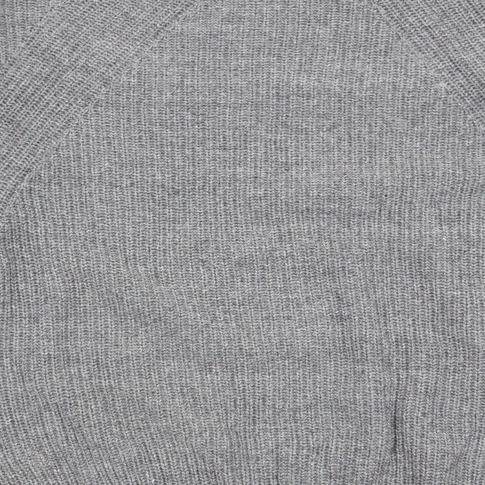 Womens UK Size M Divided by H&M Grey Pullover Jumper