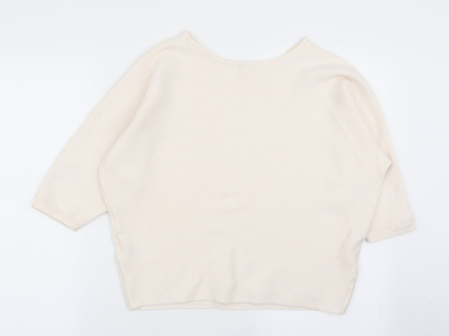 Asda George Womens Ivory   Pullover Jumper Size M
