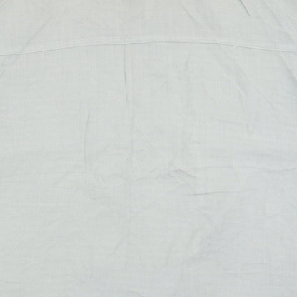 New Look Womens Green   Basic Button-Up Size 8