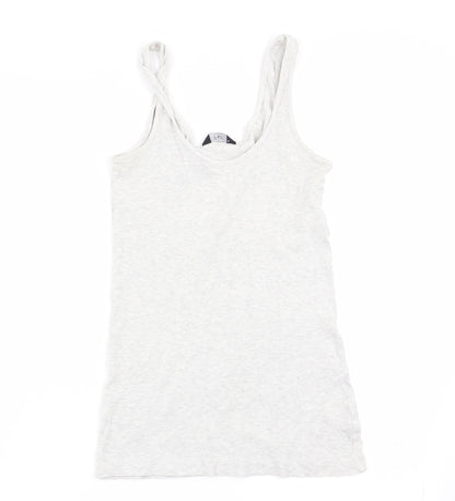 F&F Womens Grey   Basic Tank Size 10