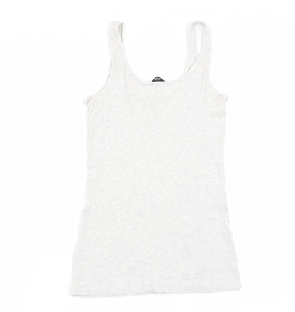 F&F Womens Grey   Basic Tank Size 10