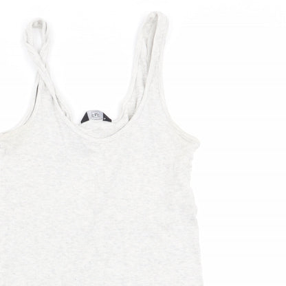 F&F Womens Grey   Basic Tank Size 10