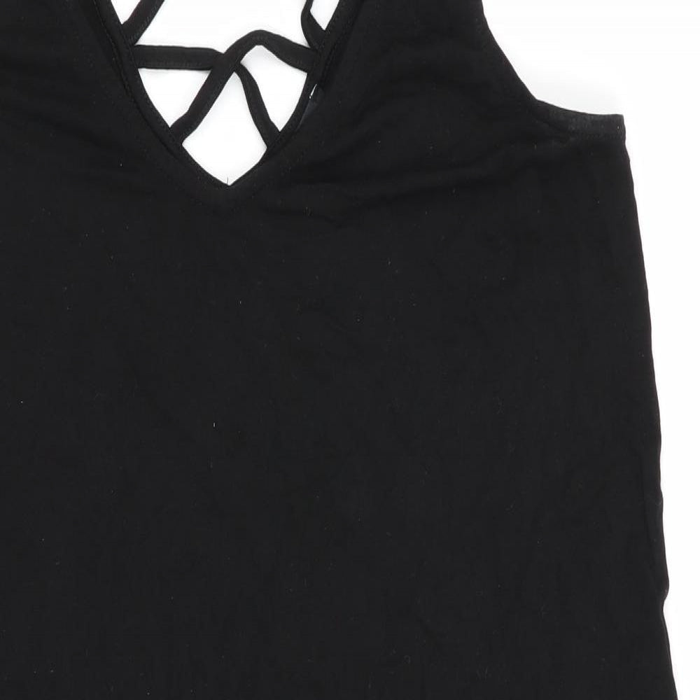 F&F Womens Black   Basic Tank Size 6