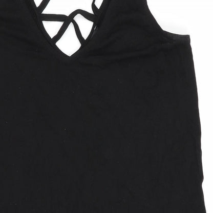 F&F Womens Black   Basic Tank Size 6