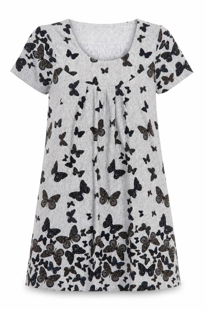 Blue Vanilla Womens Grey   Fit & Flare  Size S