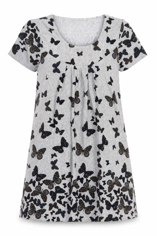 Blue Vanilla Womens Grey   Fit & Flare  Size S