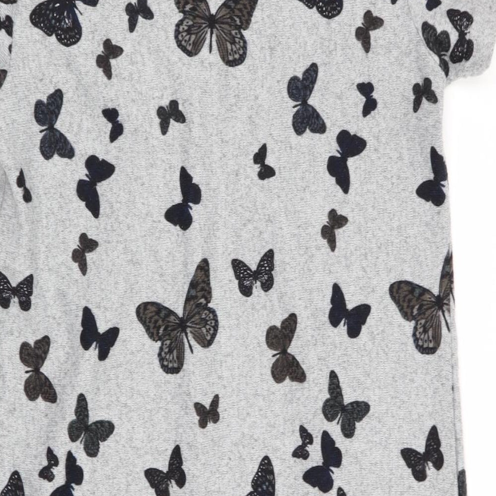blue vanilla Womens Grey   Fit & Flare  Size S