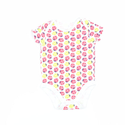 Nutmeg Baby Multicoloured Animal Print  Babygrow One-Piece Size 3-6 Months