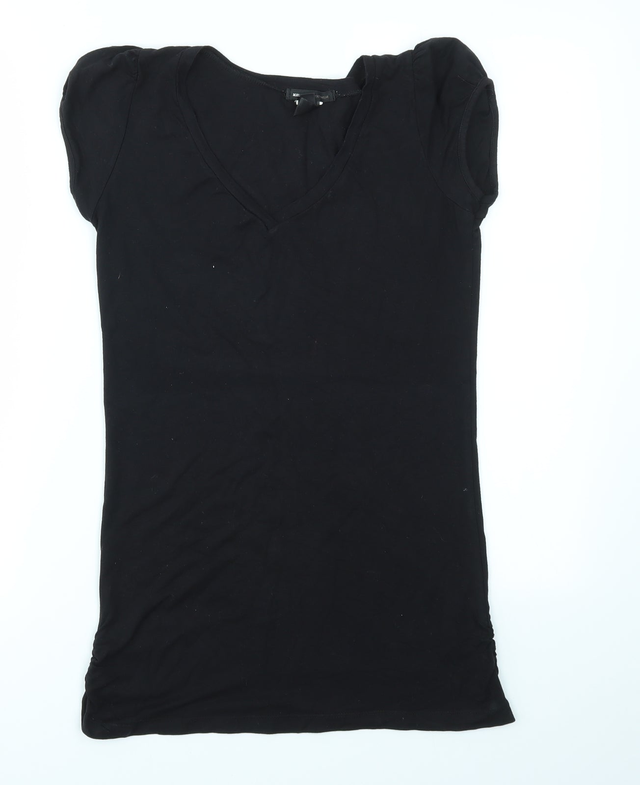 Womens UK Size M MNG Black Basic T-Shirt