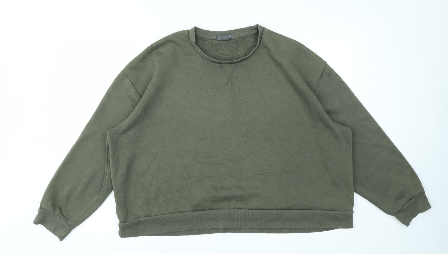 Primark Womens Green   Pullover Jumper Size XL