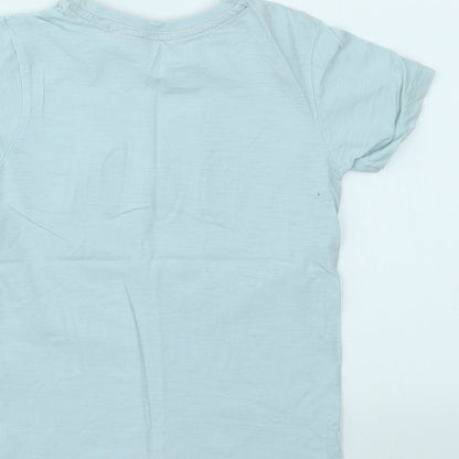 George Boys Blue   Basic T-Shirt Size 4-5 Years