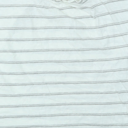 Primark Womens Multicoloured Striped  Basic T-Shirt Size 12