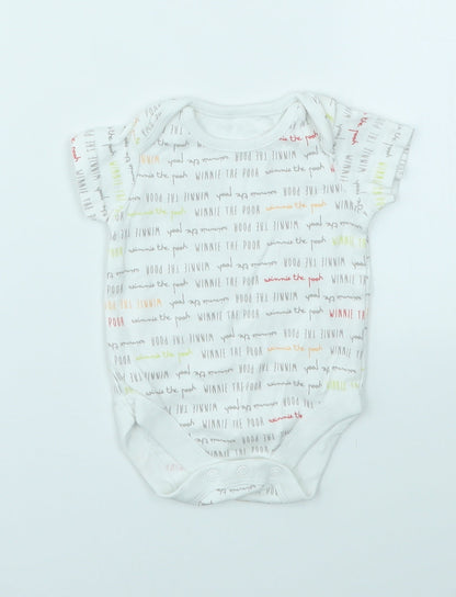 Disney Baby Multicoloured Geometric  Babygrow One-Piece Size 0-3 Months