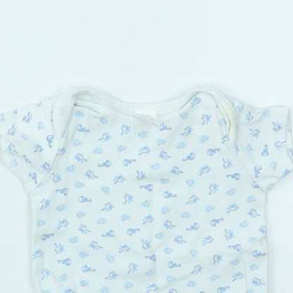 NEXT Baby Multicoloured Geometric  Babygrow One-Piece Size 0-3 Months