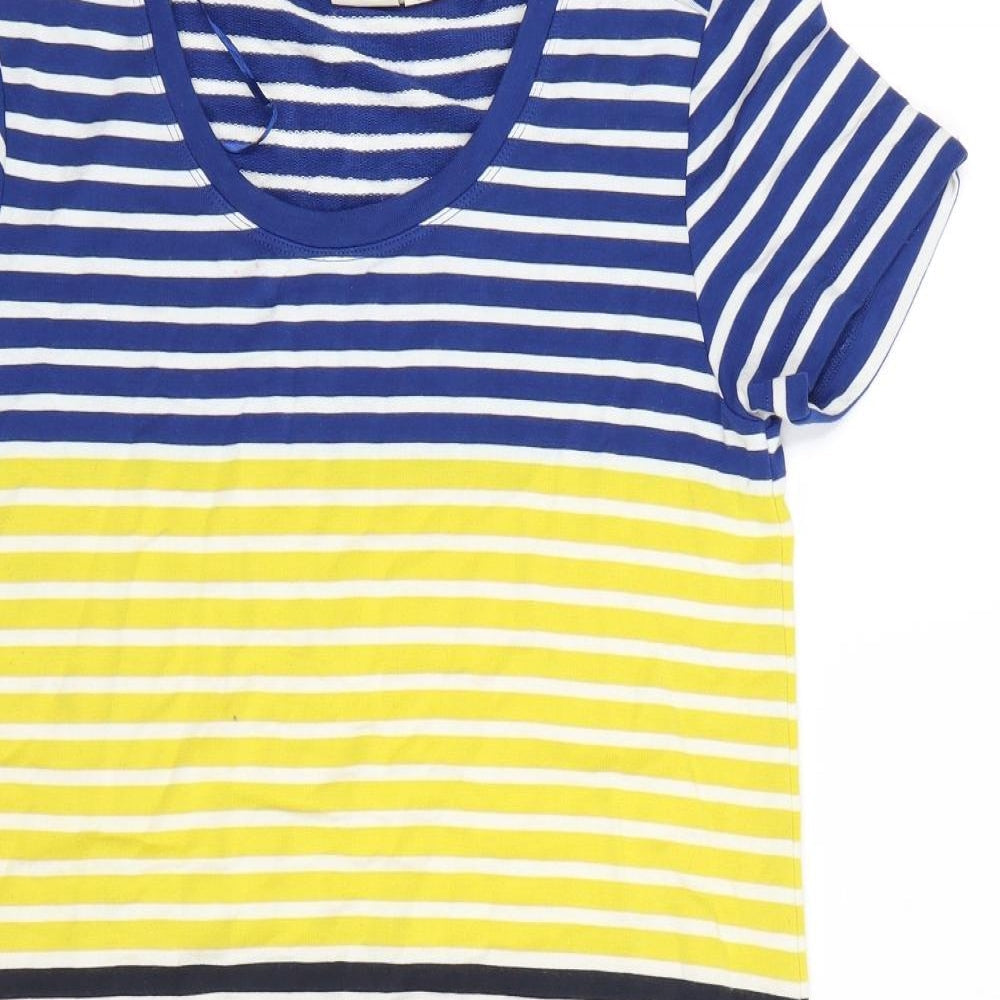 C&C California Womens Multicoloured Striped  T-Shirt Dress  Size S