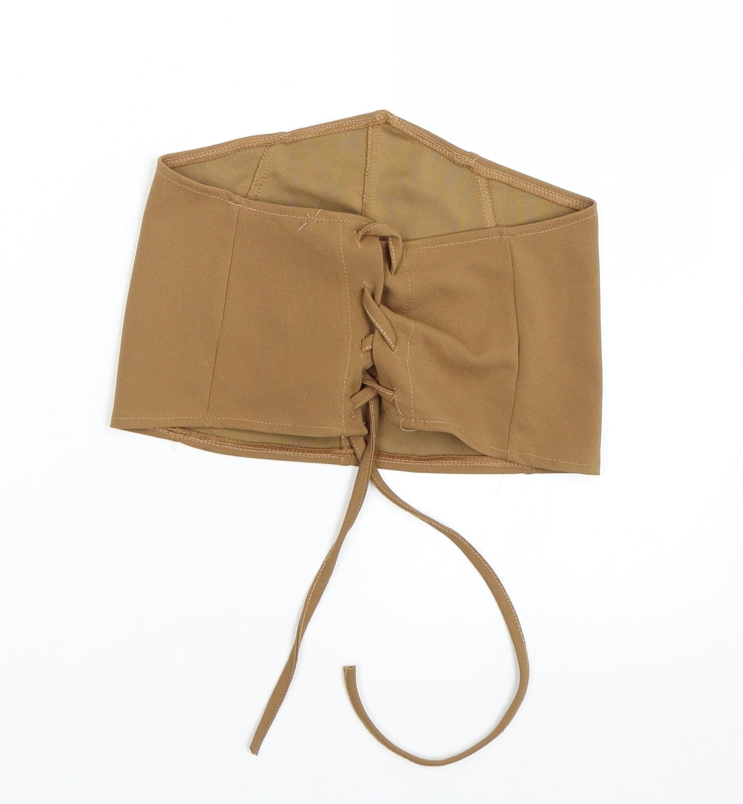 Boohoo Womens Brown   Cropped Tank Size 16