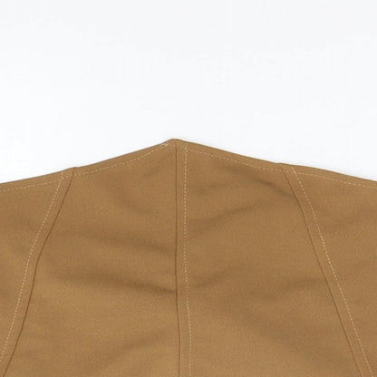 Boohoo Womens Brown   Cropped Tank Size 16