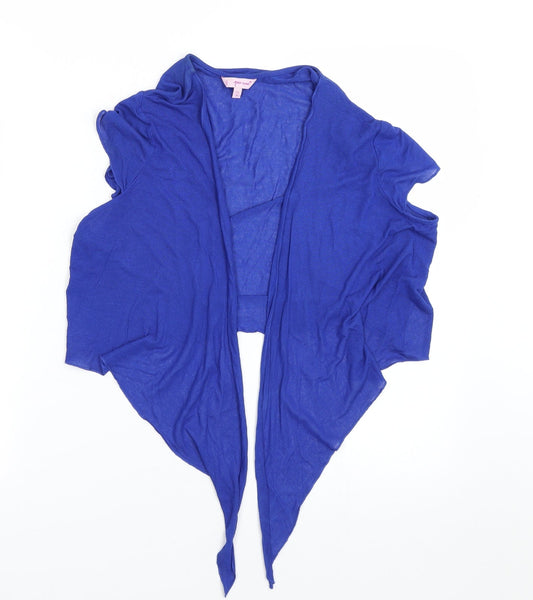 Womens UK Size 16 Per Una Blue Cape Jumper