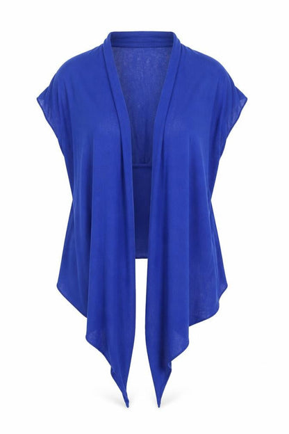 Womens UK Size 16 Per Una Blue Cape Jumper