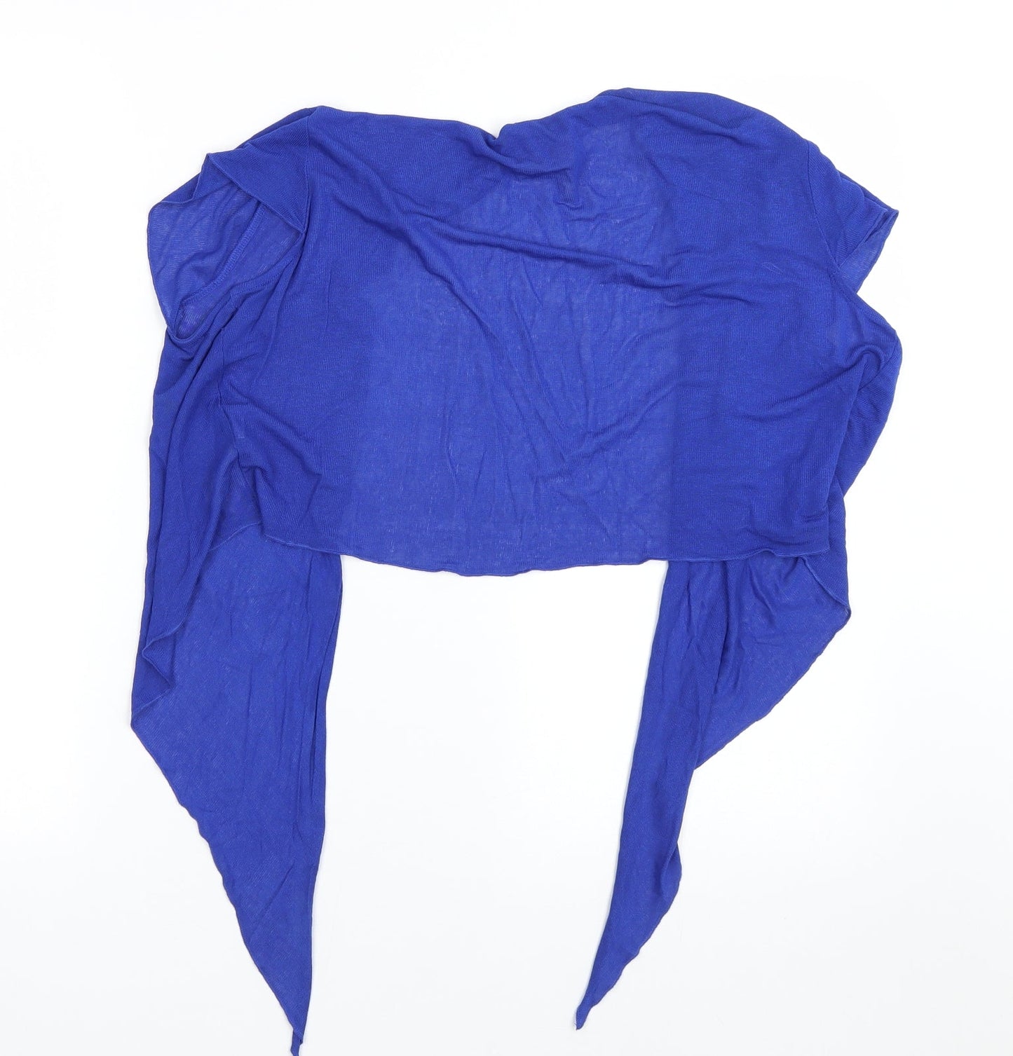 Womens UK Size 16 Per Una Blue Cape Jumper