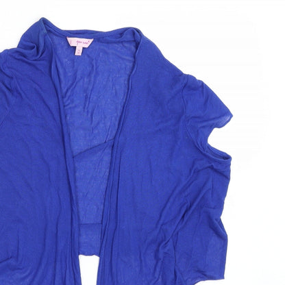 Womens UK Size 16 Per Una Blue Cape Jumper