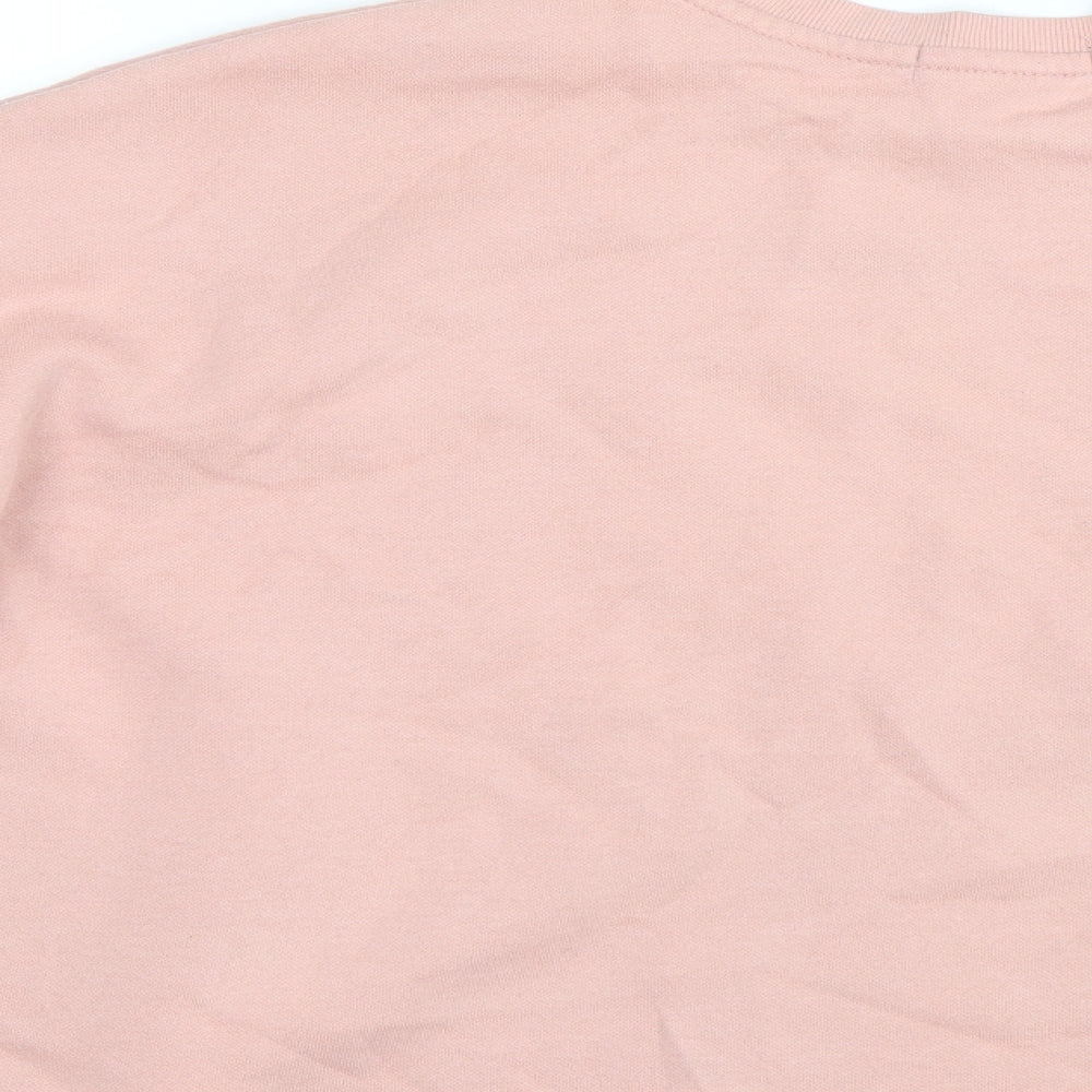 Primark Womens Pink   Pullover Sweatshirt Size S