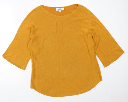 Womens UK Size M Isabella D Yellow Pullover Jumper