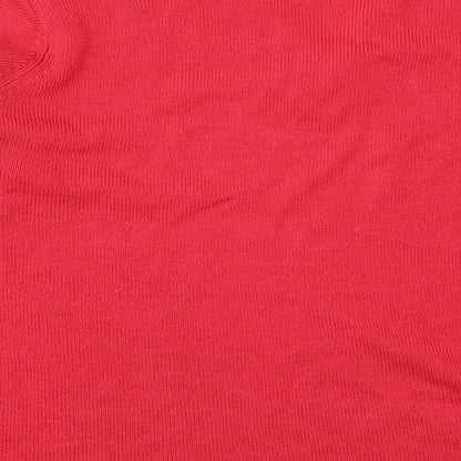 Daxon Womens Red   Pullover Jumper Size 20