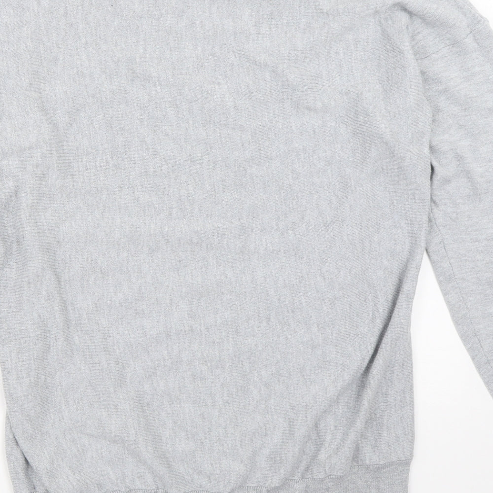 Womens UK Size 12 Peacocks Grey Pullover Jumper