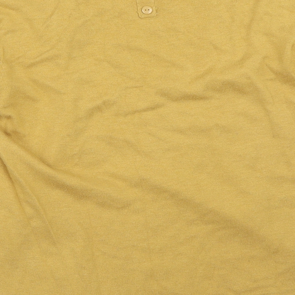 Womens UK Size 12 NEXT Yellow Pullover Jumper