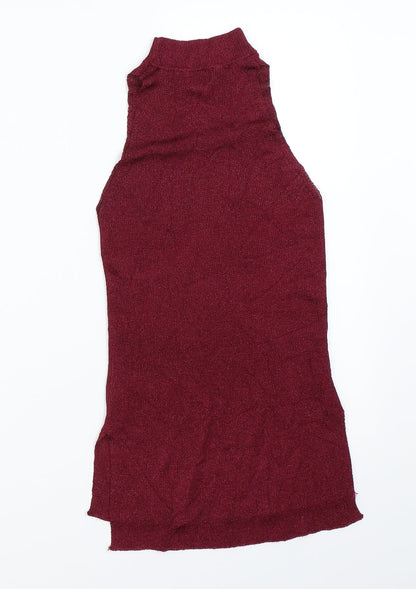 River Island Womens Red   Basic Tank Size XS