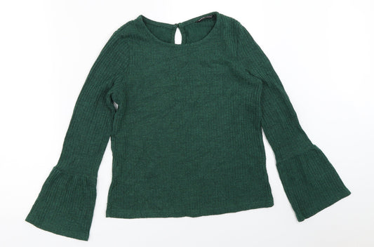 SheIn Womens Green   Pullover Jumper Size XS