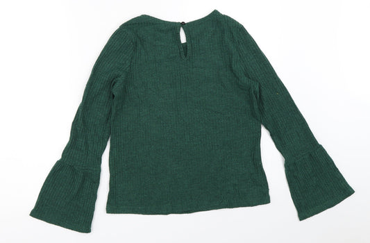 SheIn Womens Green   Pullover Jumper Size XS