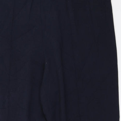 Womens UK Size 14 Sarah Hamilton Regular Fit  Blue Trousers
