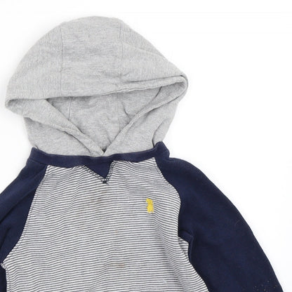 Debenhams Boys Blue   Pullover Hoodie Size 4-5 Years