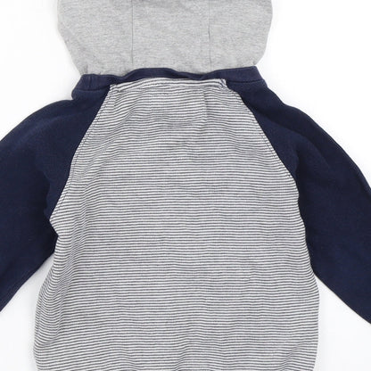 Debenhams Boys Blue   Pullover Hoodie Size 4-5 Years