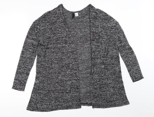Womens UK Size S H&M Black Cardigan Jumper