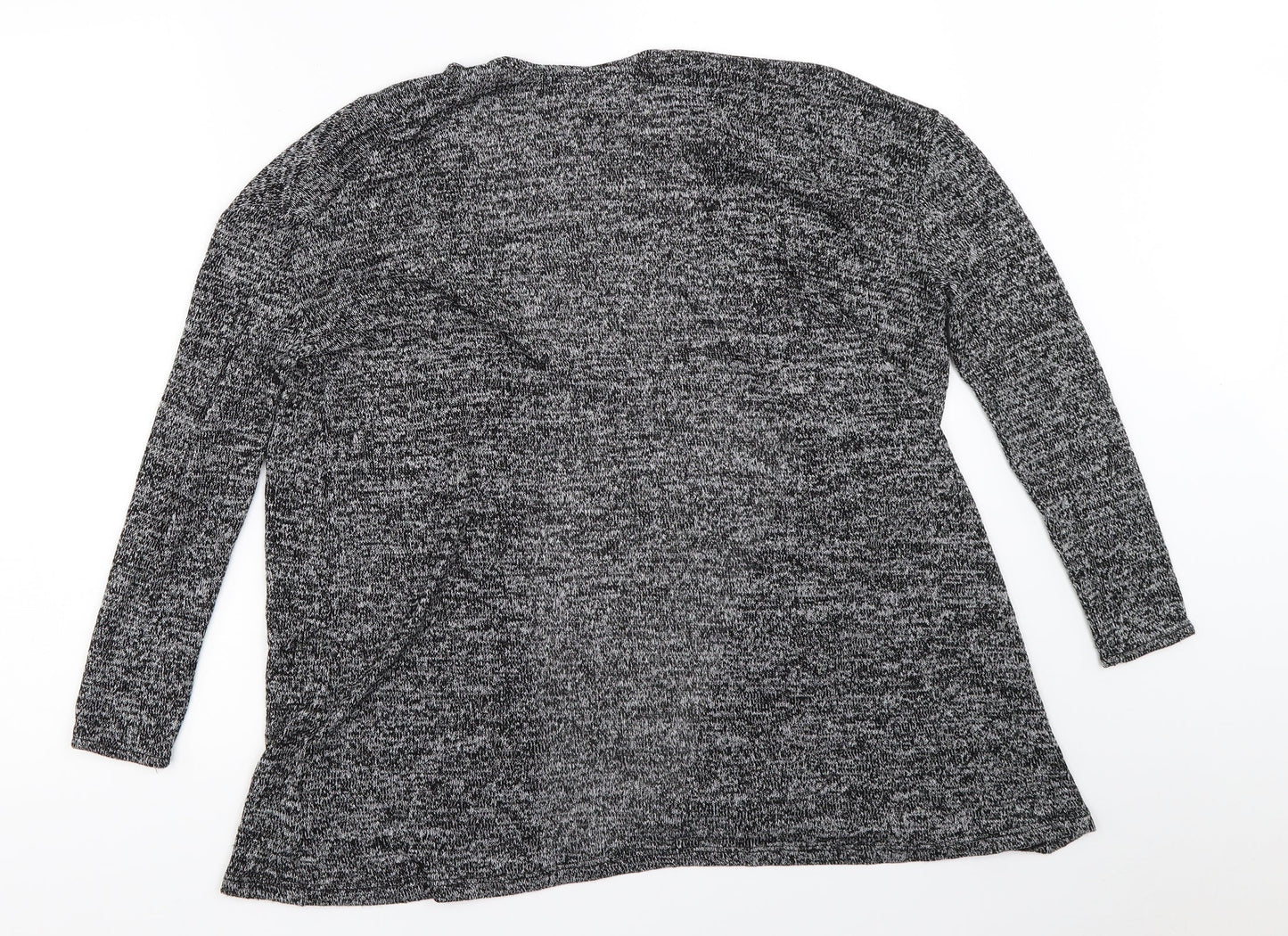 Womens UK Size S H&M Black Cardigan Jumper