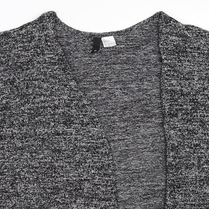 Womens UK Size S H&M Black Cardigan Jumper