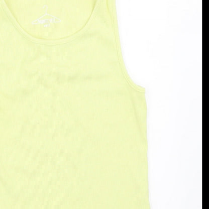 NEXT Girls Yellow   Basic Tank Size 9 Years