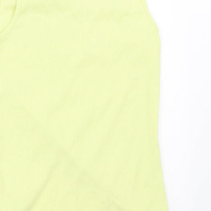 NEXT Girls Yellow   Basic Tank Size 9 Years